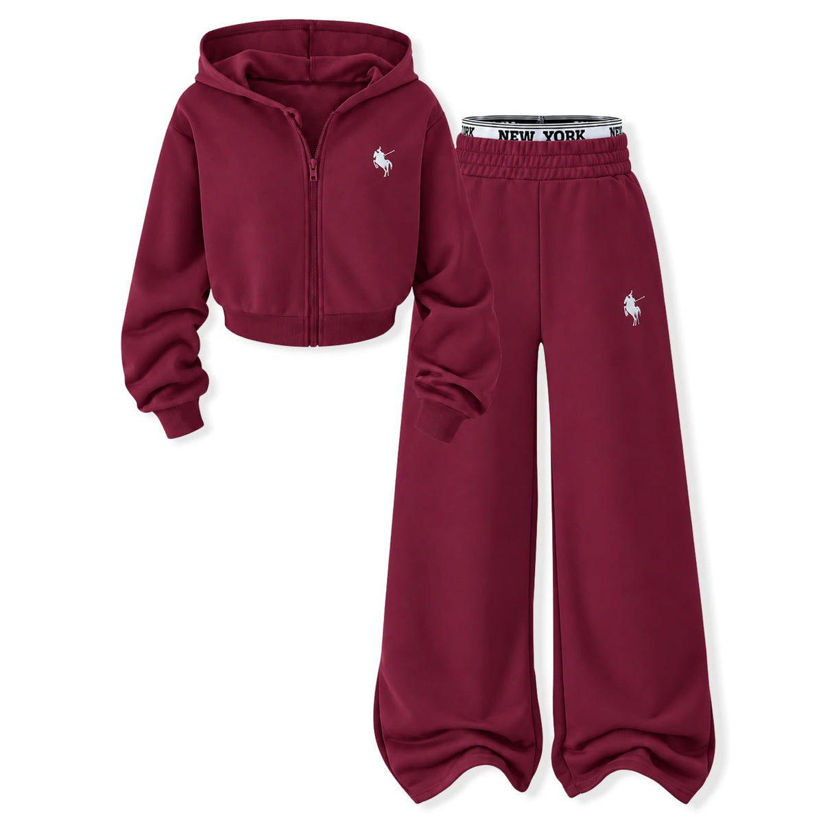 Girls 2 Piece Outfit Tween Girls Fashion Clothes Set Long Sleeve + Comfortable Pants Outfits 9-16 Years
