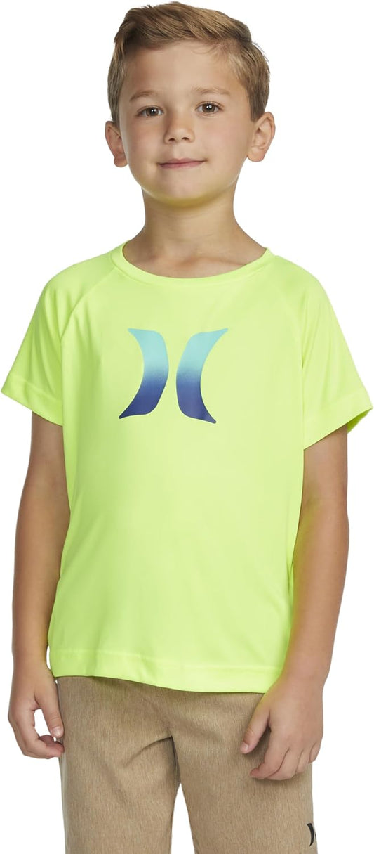 Hurley Boys' Graphic UPF 50+ Rash Guard Swim Shirt