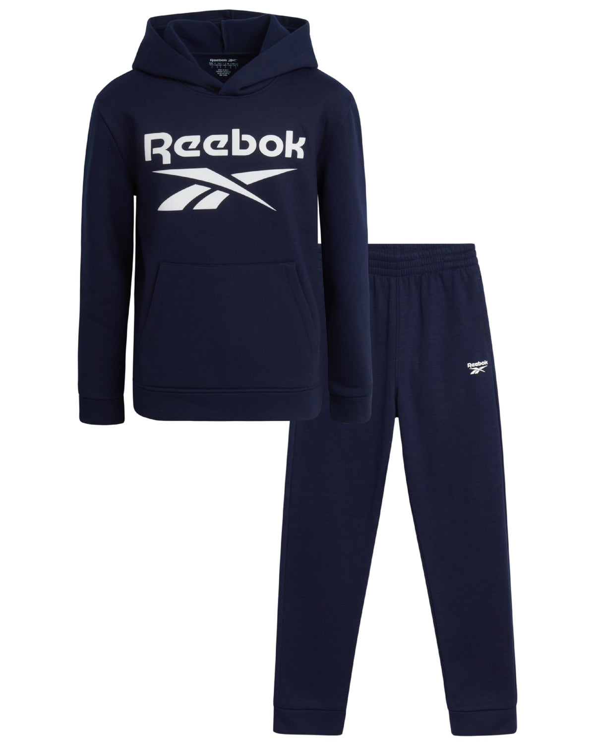 Reebok Boys 2-Piece Fleece Hoodie & Jogger Sweatsuit Set
