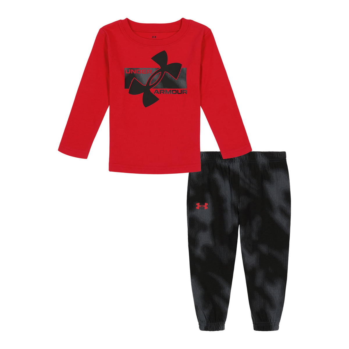 Under Armour Boys' 2-piece Long Sleeve Graphic T-Shirt and Joggers Set