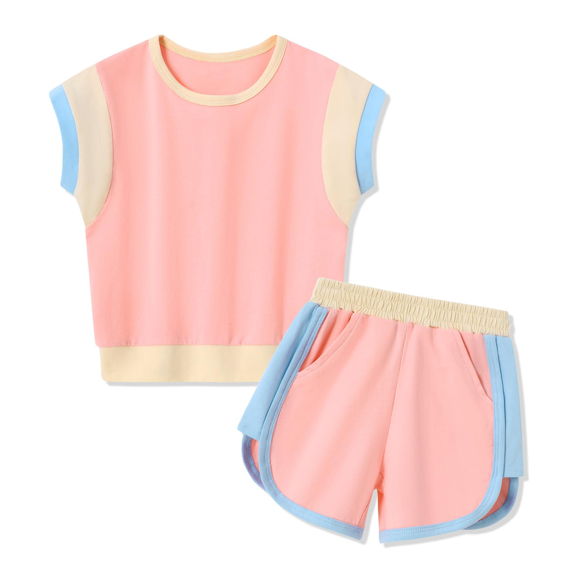 SANMIO Toddler Girl Clothes Summer Girls Outfits 2 Piece Clothing Set