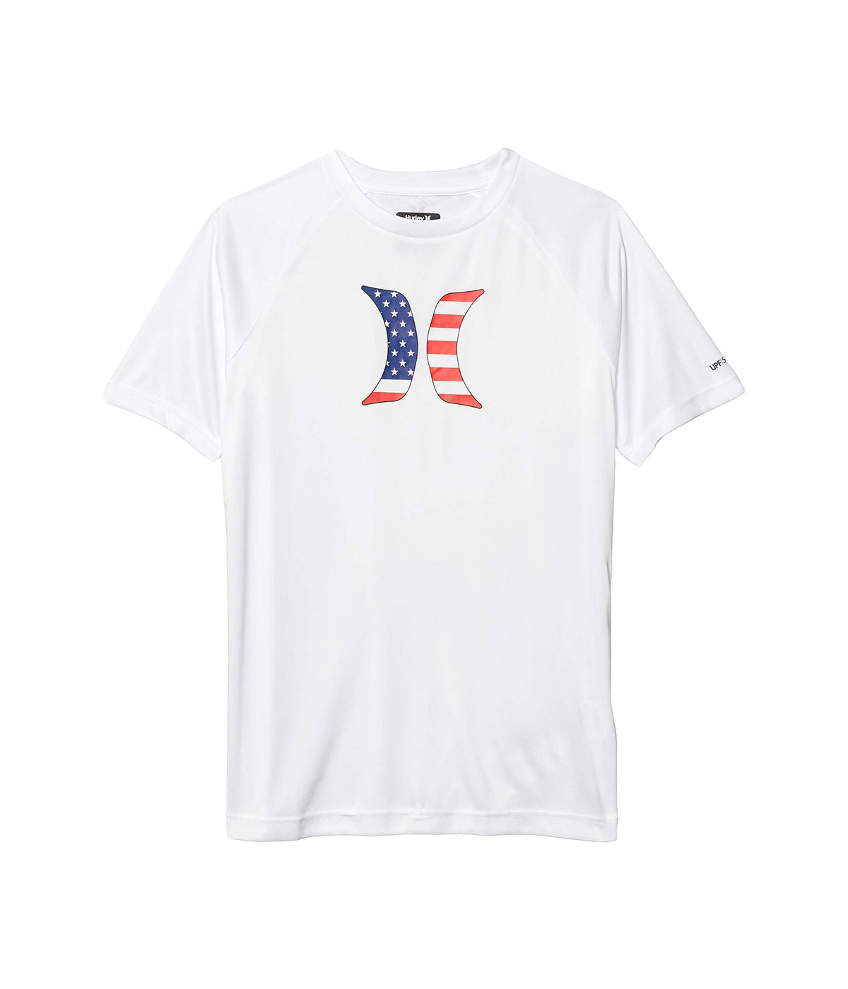 Hurley Boys' Graphic UPF 50+ Rash Guard Swim Shirt