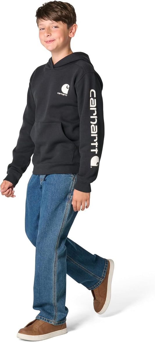 Carhartt Boys Long Sleeve Hooded Sweatshirt