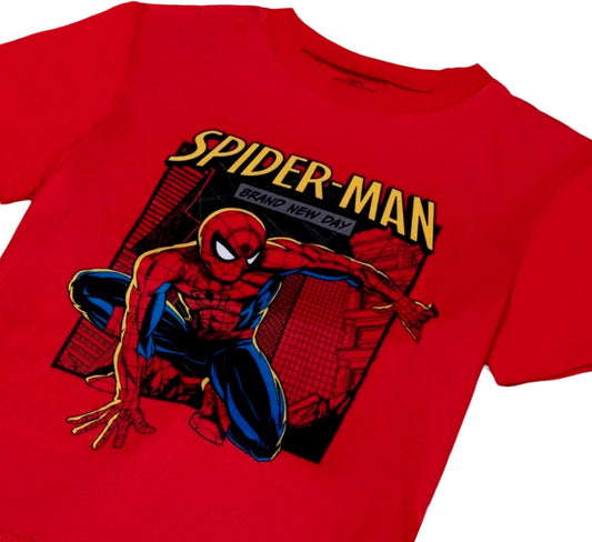 Marvel Boys' 2-piece Loose-fit Set, Superhero Pajamas, Soft & Cute for Kids