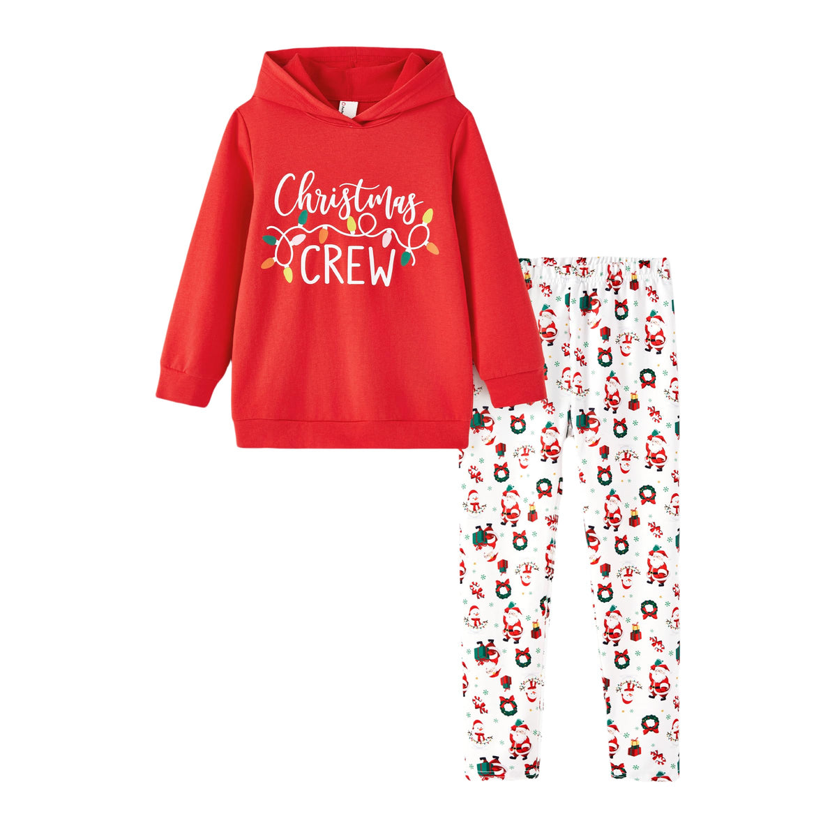 PATPAT Girls Hooded Sweatshirt Leggings Set 2 Piece Fall Outfit 4-12Y