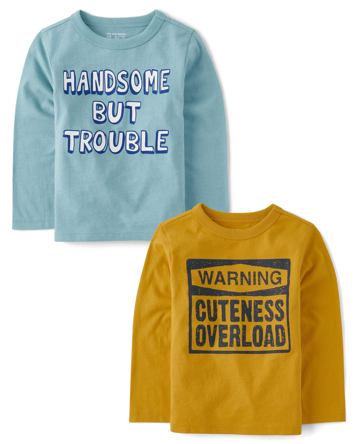 The Children's Place,Baby Boys,and Toddler Assorted Everyday Long Sleeve Graphic T-Shirts