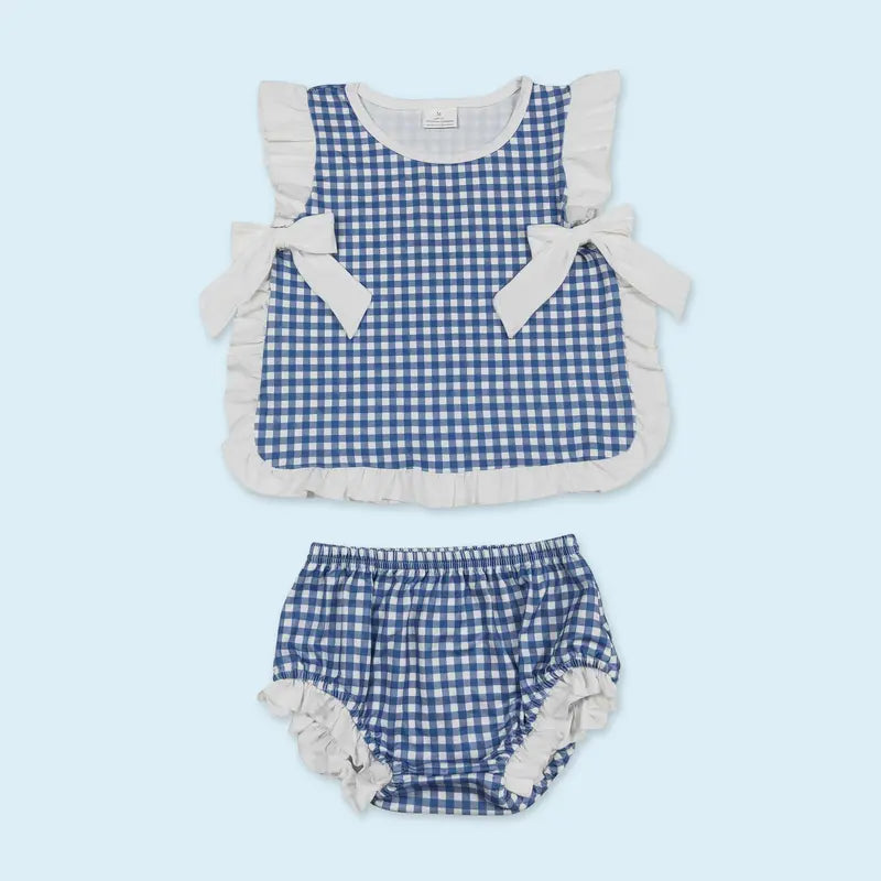 Forth of July kids girls summer outfit