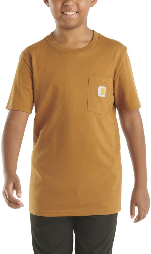 Carhartt Unisex-Kids Short-Sleeve Pocket T-Shirt