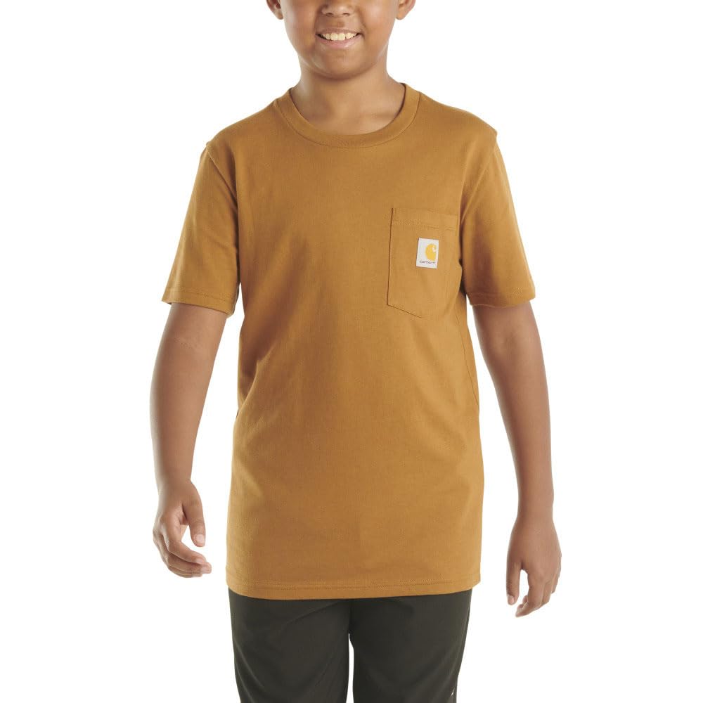 Carhartt Unisex-Kids Short-Sleeve Pocket T-Shirt