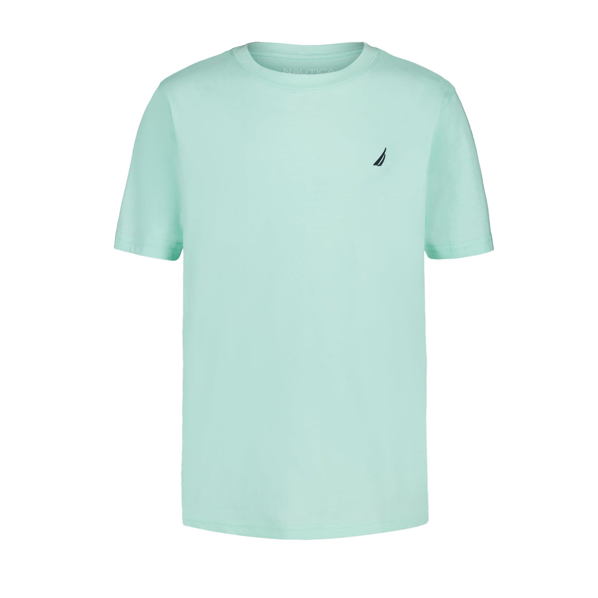 Nautica Boys' Short Sleeve Solid Crewneck T-Shirt