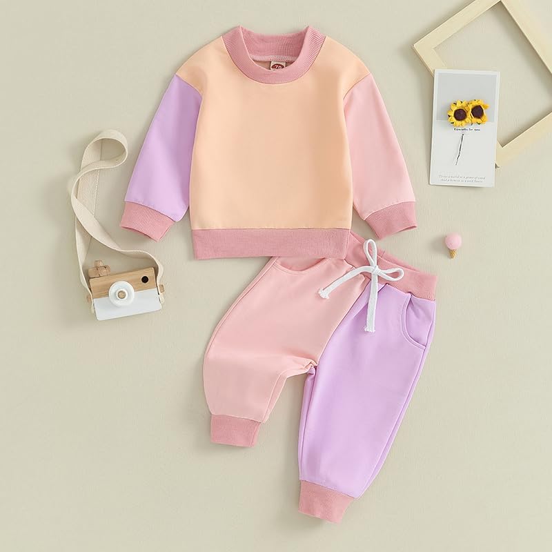 Toddler Baby Girl Clothes 6 12 18 24 Months Fall Outfits Sweatshirt Pants