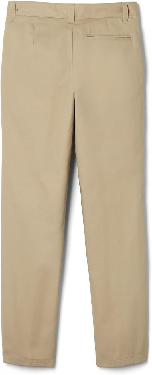 French Toast Boys' Adjustable Waist Relaxed Fit Twill Pant