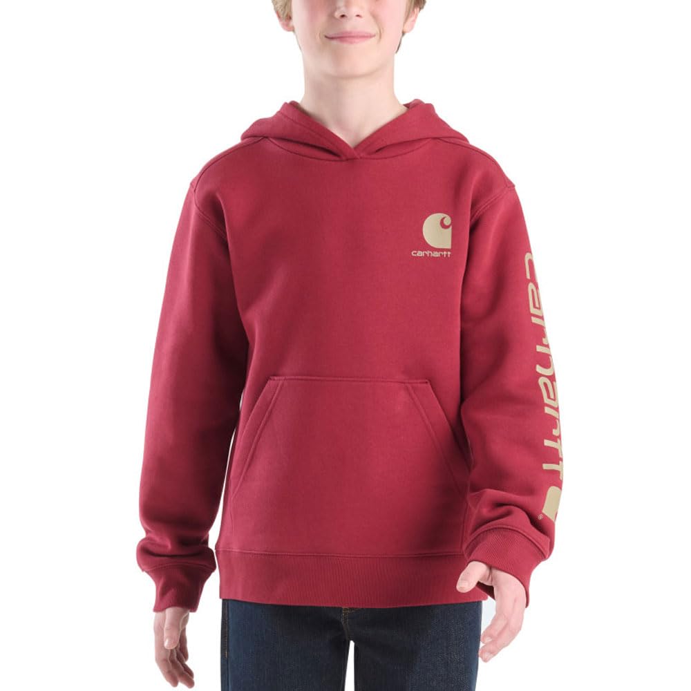 Carhartt Boys Long Sleeve Hooded Sweatshirt