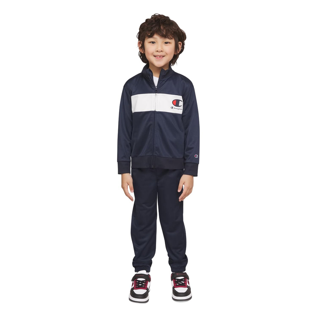 Champion Boys Jogger Set Fleece Hoodie and Sweatpants Tracksuit