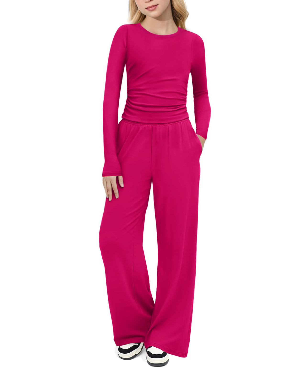 Arshiner Girls 2 Piece Set Fall Outfits Lounge Sets
