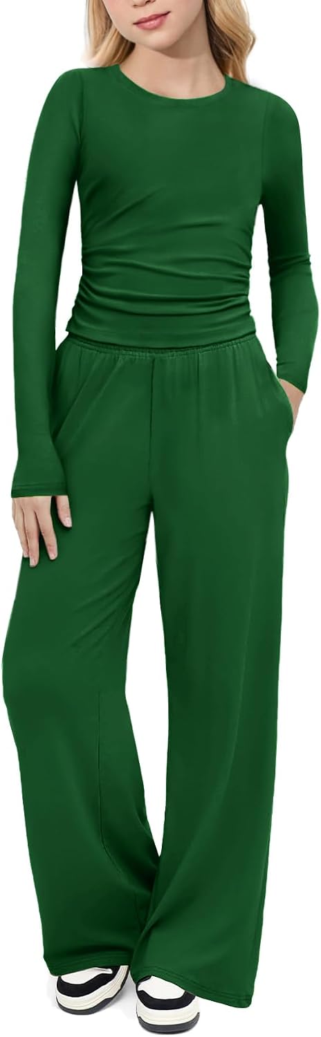 Arshiner Girls 2 Piece Set Fall Outfits Lounge Sets