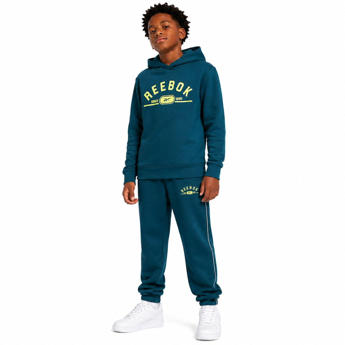 Reebok Boys 2-Piece Fleece Hoodie & Jogger Sweatsuit Set
