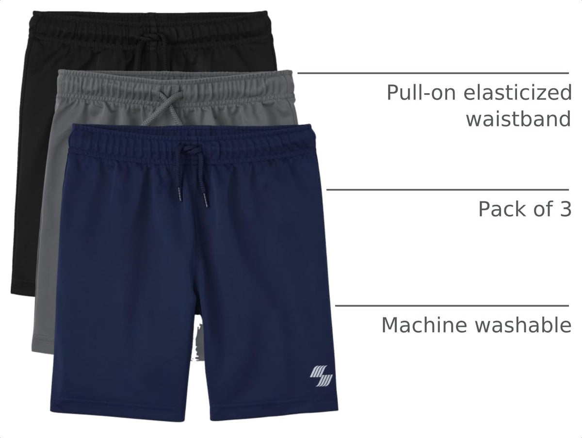 The Children's Place Boys' Performance Basketball Shorts