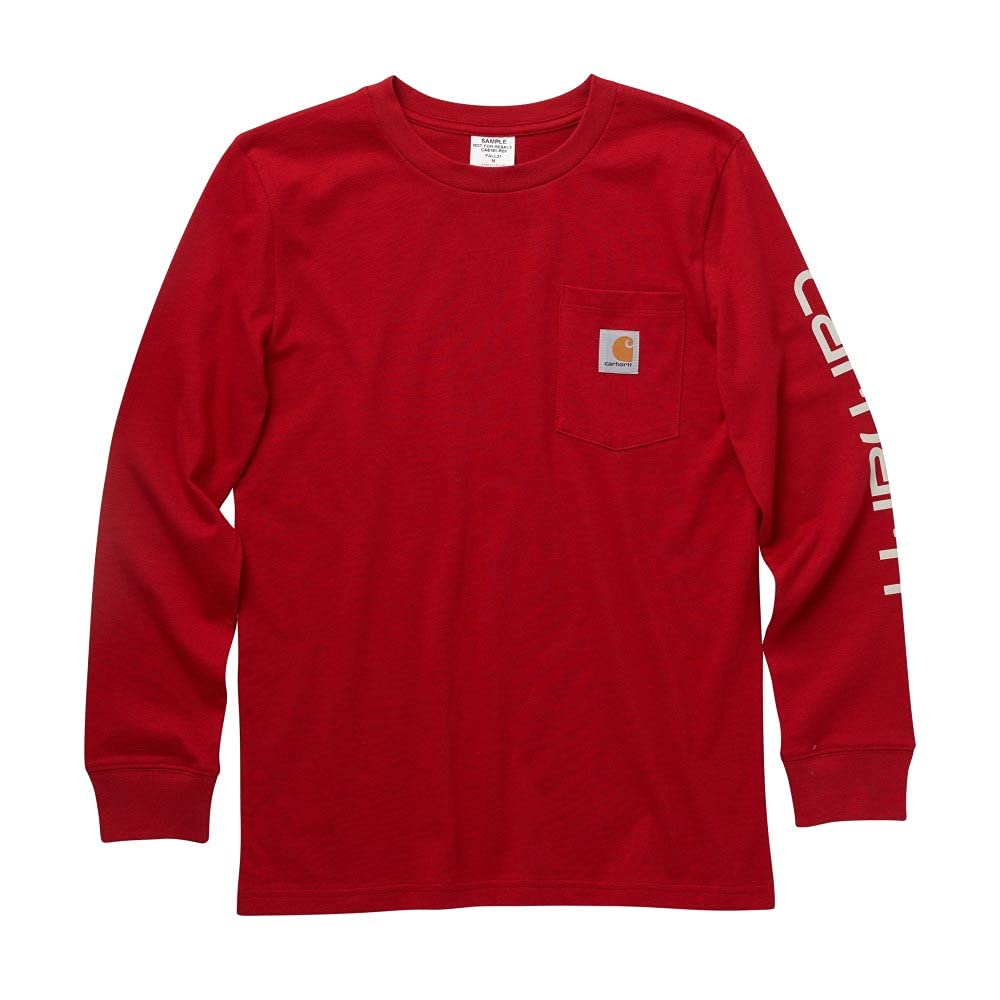 Carhartt Boys Long-Sleeve Pocket T-Shirt