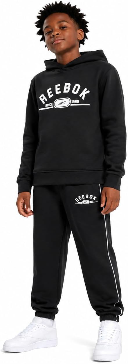Reebok Boys 2-Piece Fleece Hoodie & Jogger Sweatsuit Set