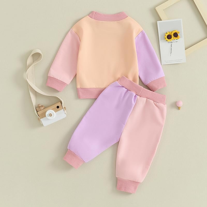 Toddler Baby Girl Clothes 6 12 18 24 Months Fall Outfits Sweatshirt Pants