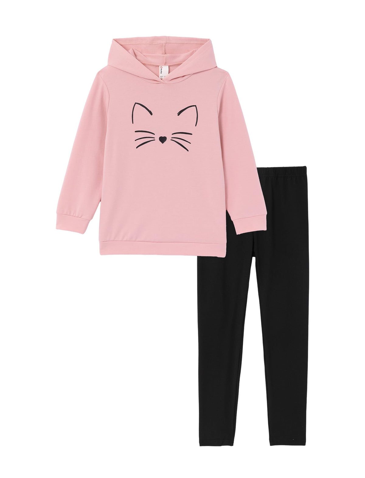 PATPAT Girls Hooded Sweatshirt Leggings Set 2 Piece Fall Outfit 4-12Y