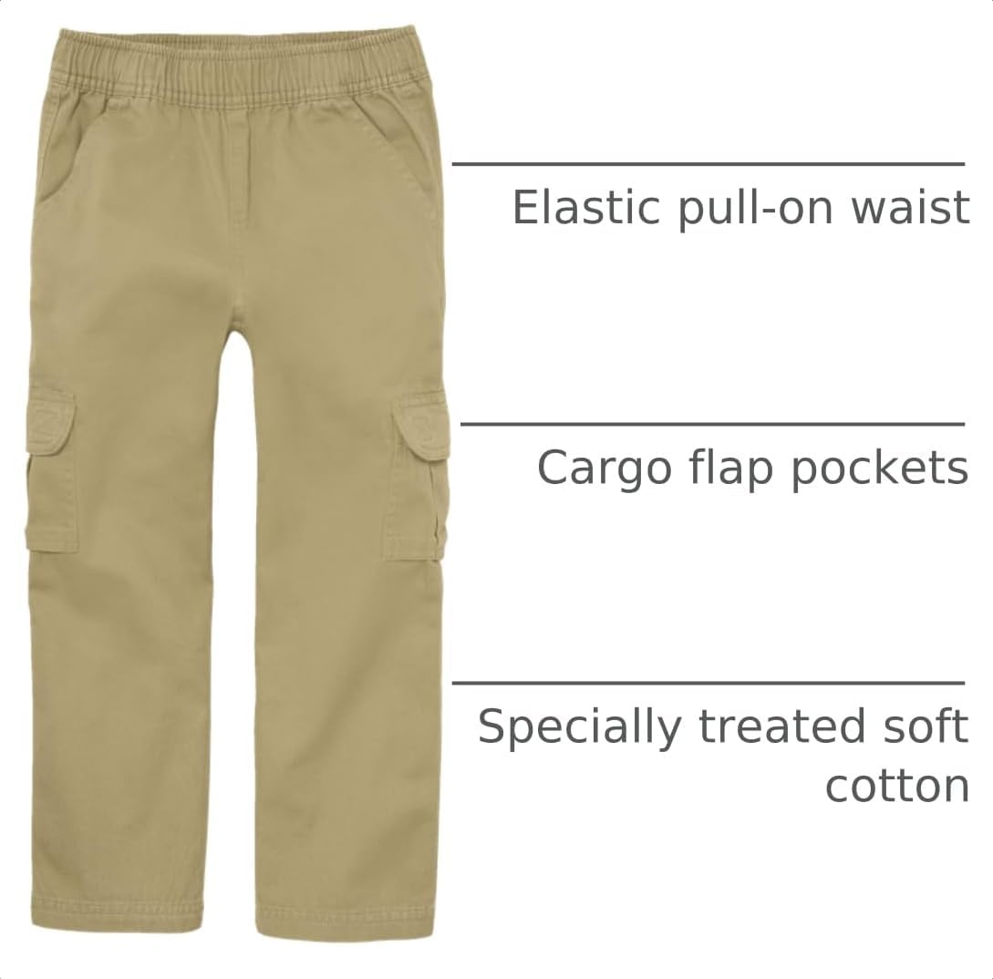 The Children's Place Boys' Pull on Cargo Pants