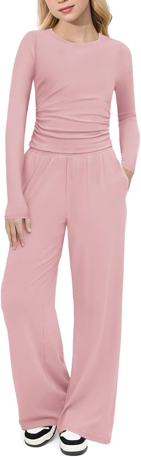Arshiner Girls 2 Piece Set Fall Outfits Lounge Sets