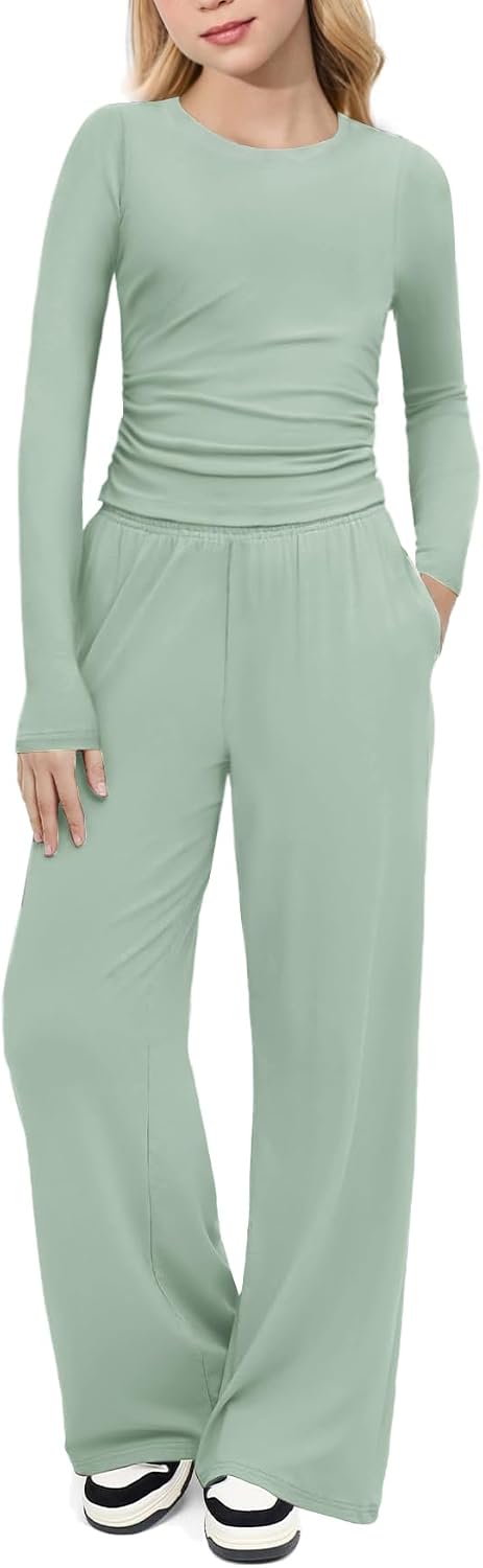 Arshiner Girls 2 Piece Set Fall Outfits Lounge Sets