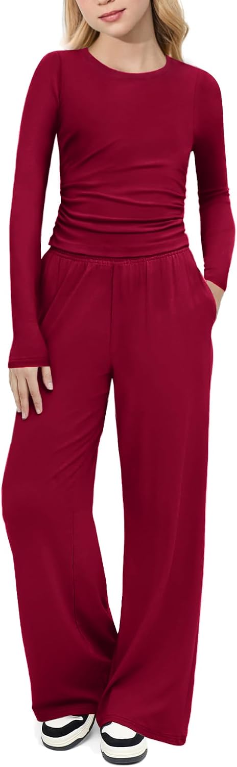 Arshiner Girls 2 Piece Set Fall Outfits Lounge Sets