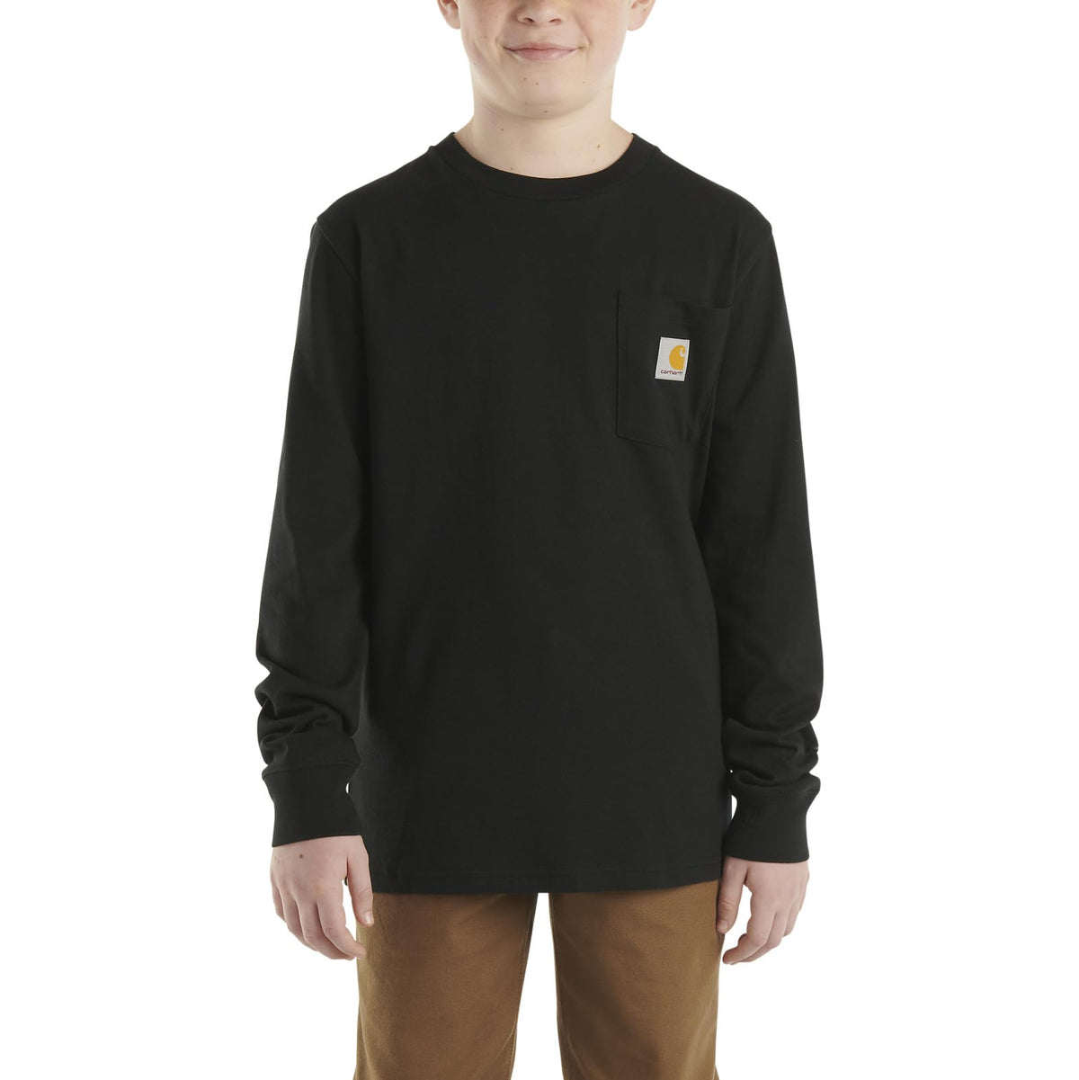 Carhartt Boys Long-Sleeve Pocket T-Shirt