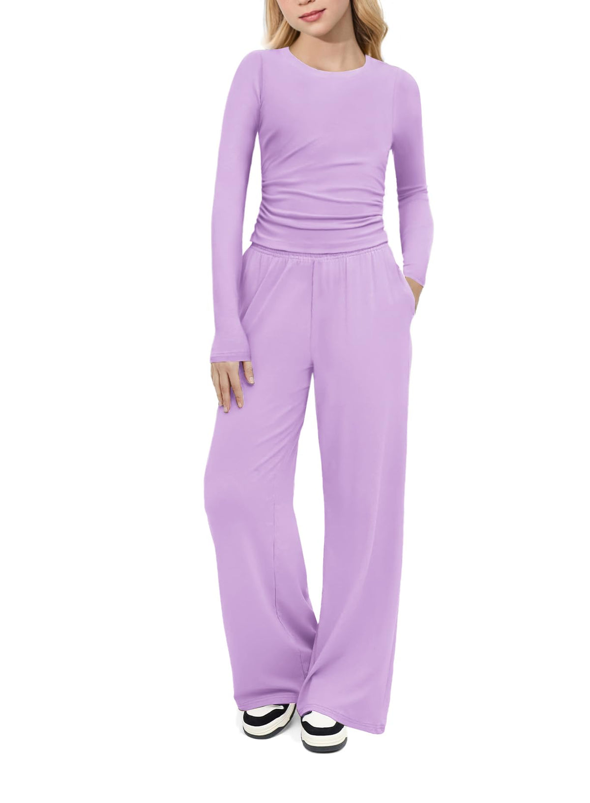 Arshiner Girls 2 Piece Set Fall Outfits Lounge Sets