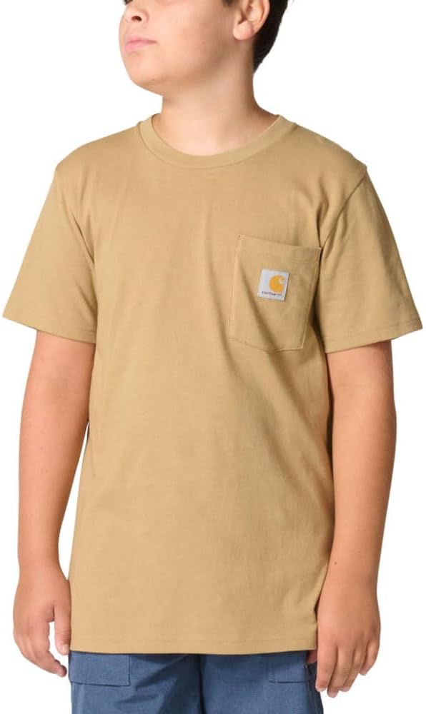 Carhartt Unisex-Kids Short-Sleeve Pocket T-Shirt