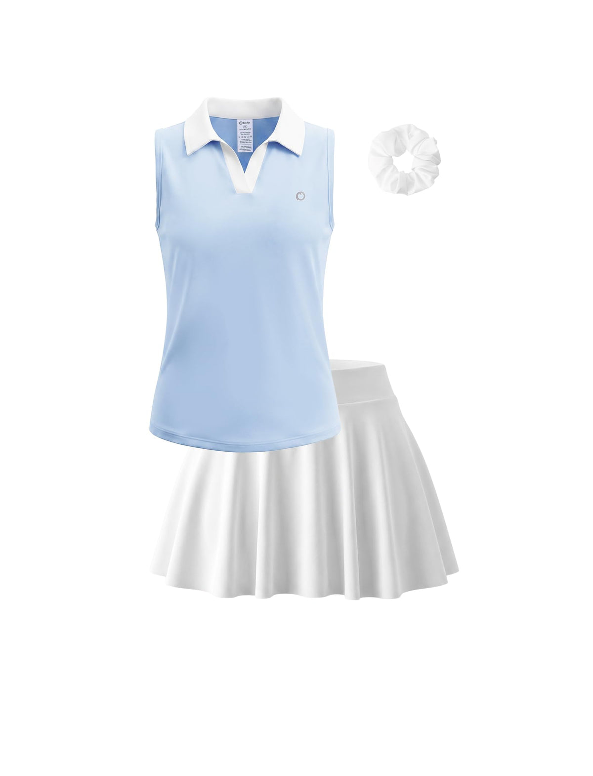 PATPAT Girls Skirt Athletic Sets Summer Outfits with Hair Ties 3-13 Years