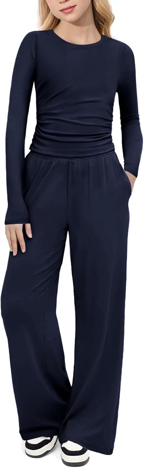 Arshiner Girls 2 Piece Set Fall Outfits Lounge Sets