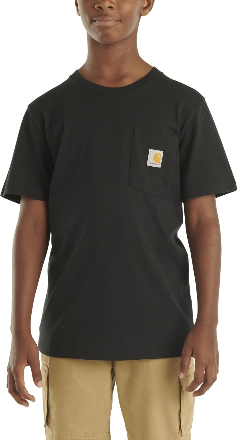 Carhartt Unisex-Kids Short-Sleeve Pocket T-Shirt