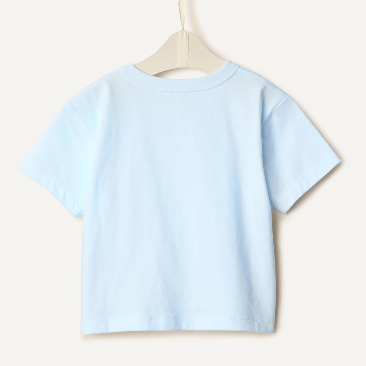 Amazon Essentials x Sofia Grainge Baby Boys' Cotton Crewneck Short Sleeve T-Shirts with Shoulder Snap, Pack of 2