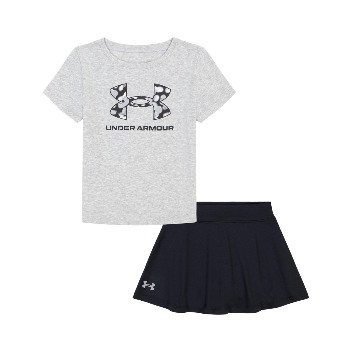 Under Armour Girl's 2-piece Short Sleeve Tee and Skort Set