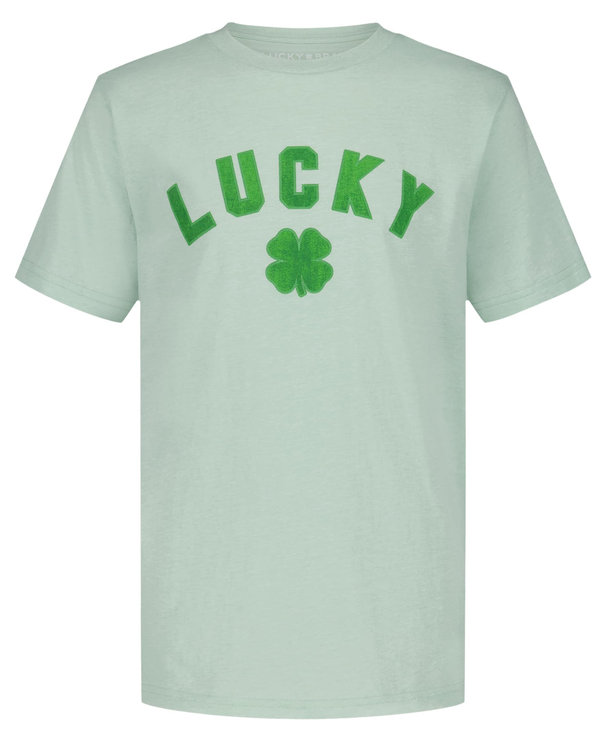 Lucky Brand Boys' Short Sleeve Graphic Crew Neck T-Shirt, Soft, Comfortable, Relaxed Fit
