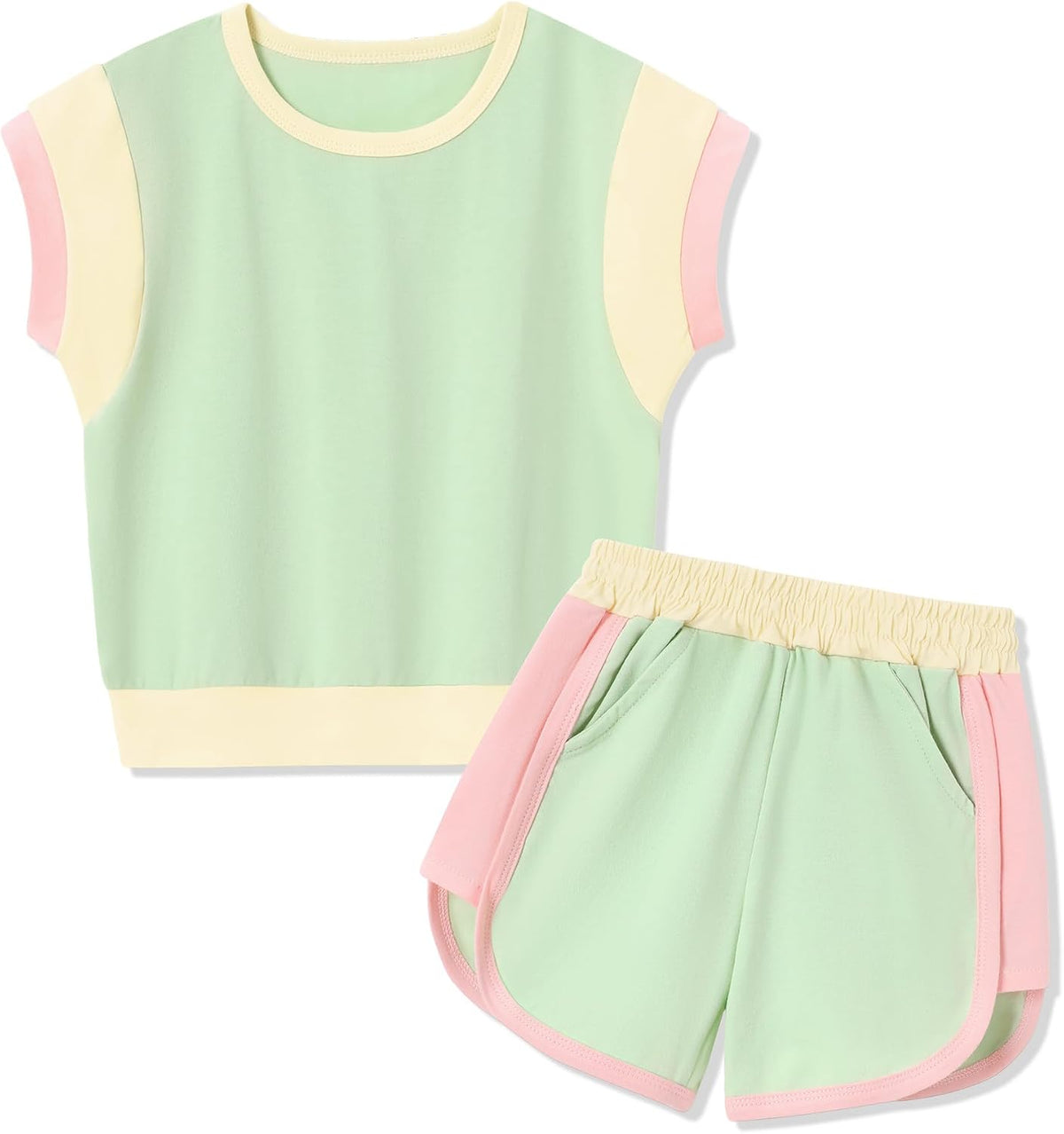 SANMIO Toddler Girl Clothes Summer Girls Outfits 2 Piece Clothing Set