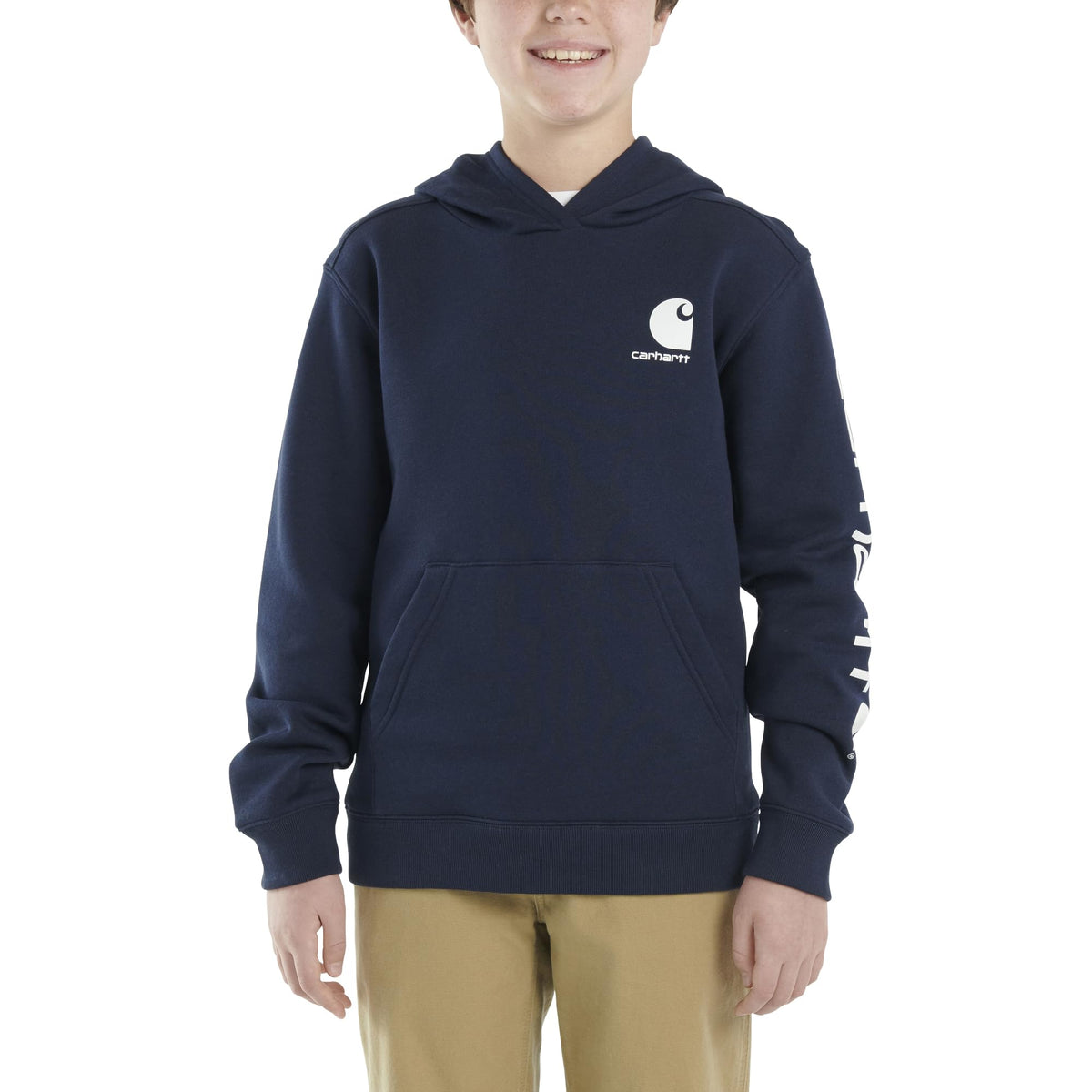 Carhartt Boys Long Sleeve Hooded Sweatshirt