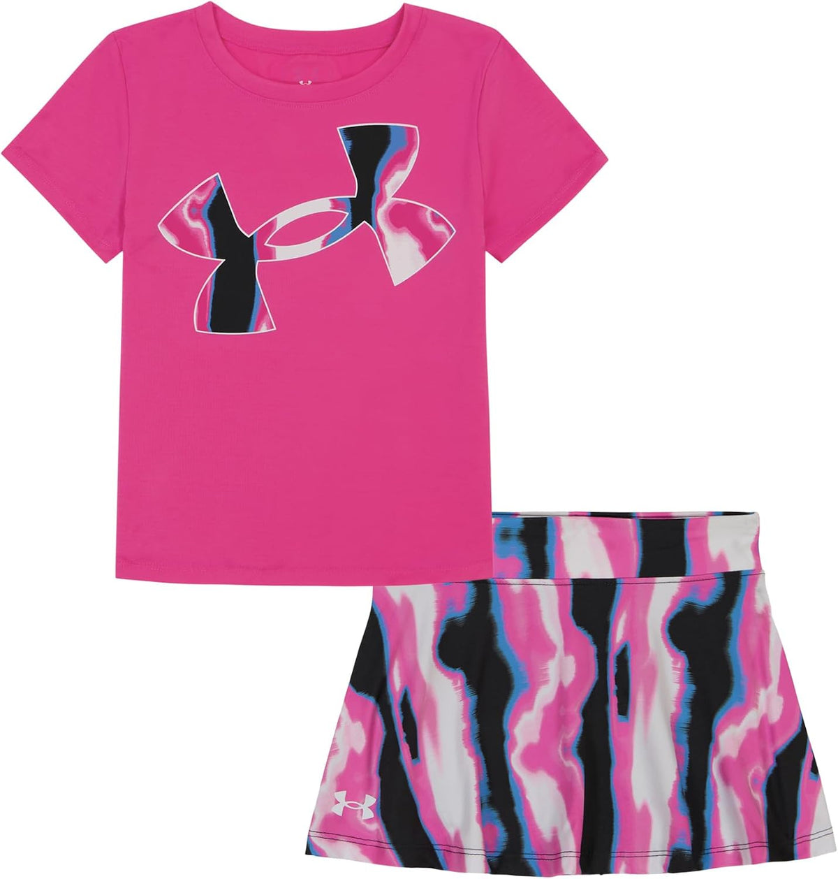 Under Armour Girl's 2-piece Short Sleeve Tee and Skort Set