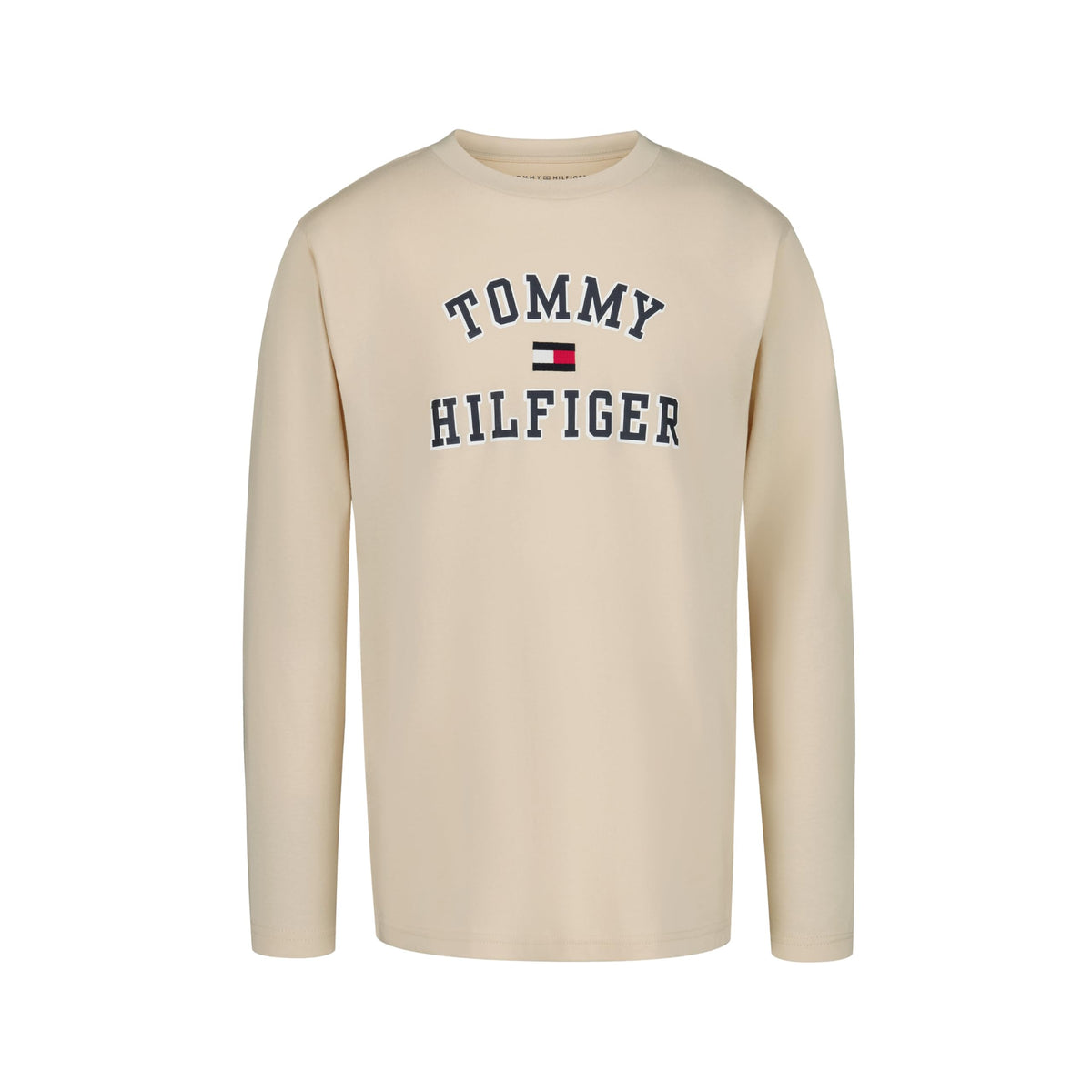 Tommy Hilfiger Boys' Long Sleeve Crew Neck T-Shirt