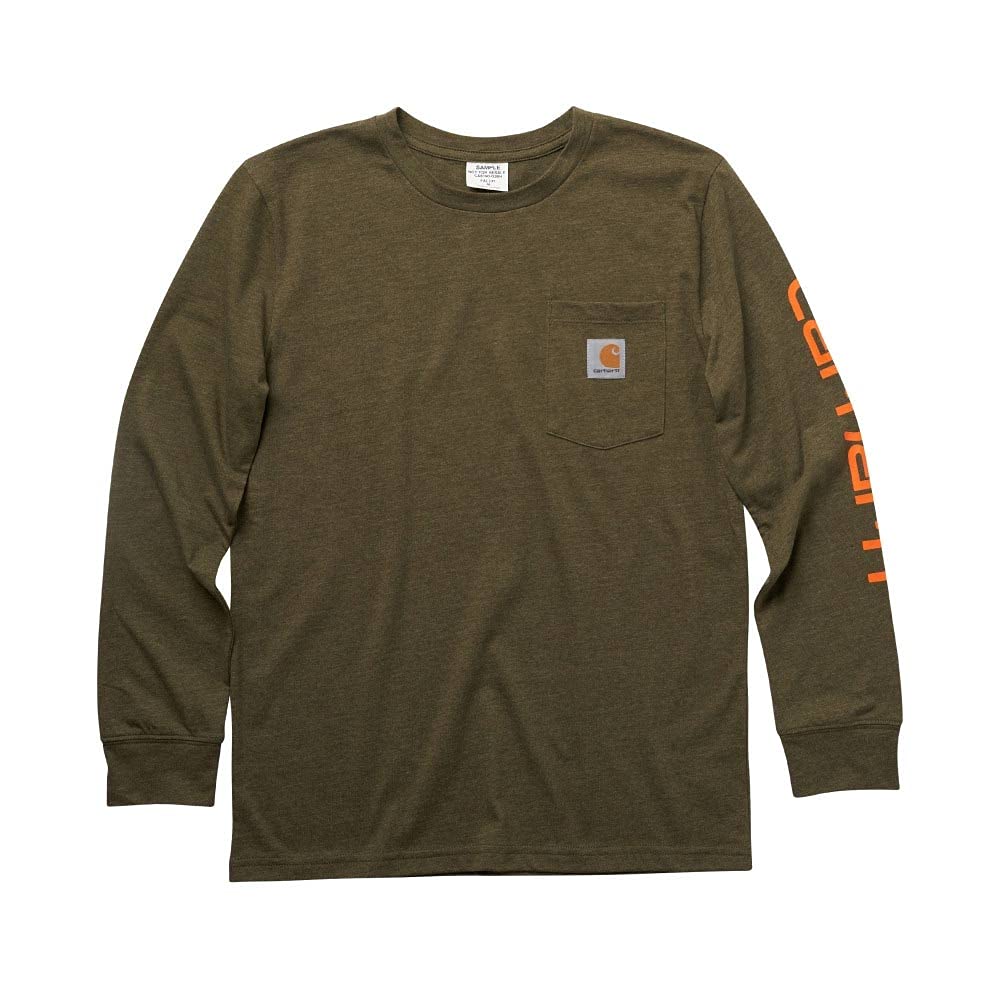 Carhartt Boys Long-Sleeve Pocket T-Shirt