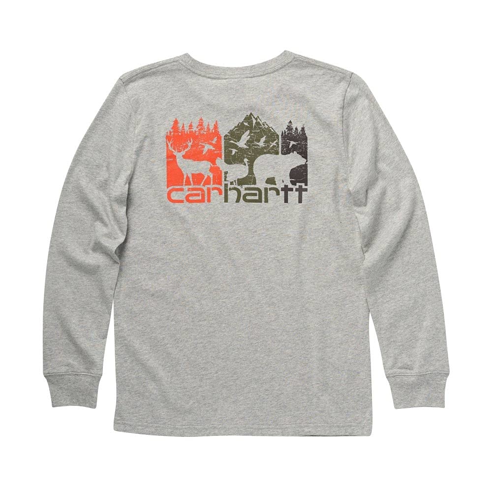 Carhartt Boys Long-Sleeve Pocket T-Shirt