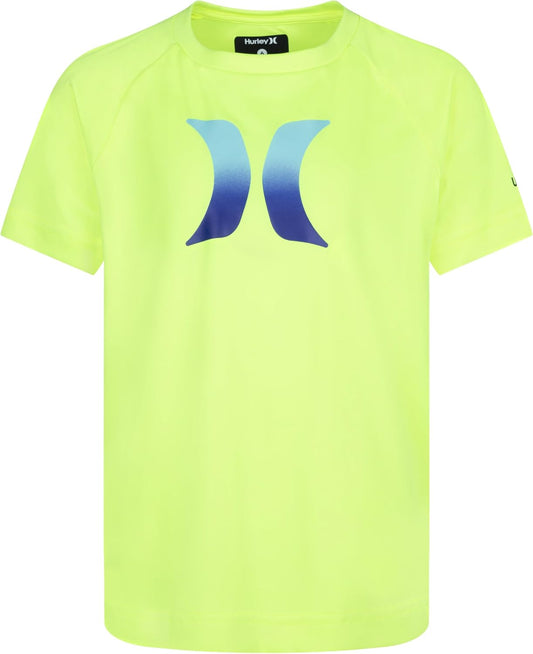 Hurley Boys' Graphic UPF 50+ Rash Guard Swim Shirt