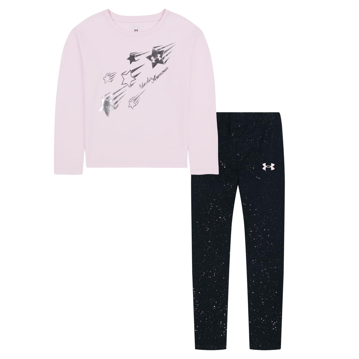 Under Armour Kids Printed LS Leggings Set (Little Kid)