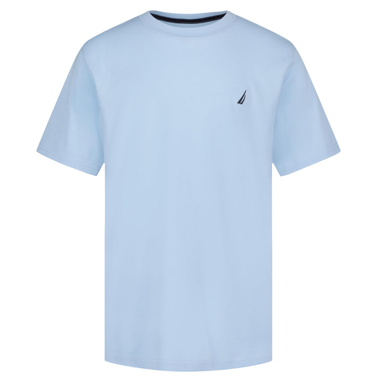 Nautica Boys' Short Sleeve Solid Crewneck T-Shirt