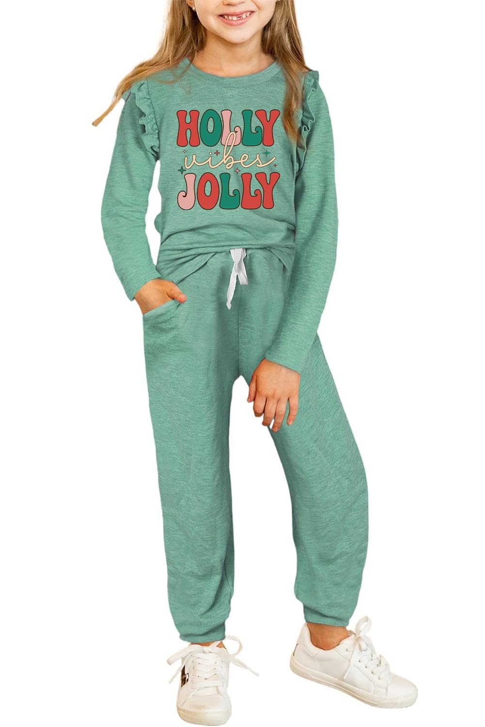 blibean Girls Fall Clothes Sets Fashion 2 Piece Outfits Size 4-13 Years