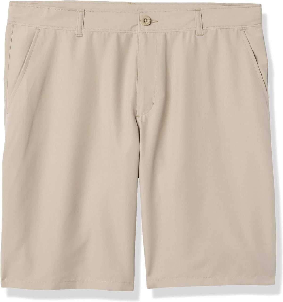 Nautica Boys' School Uniform Performance Khaki Shorts, Moisture Wicking